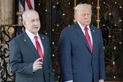 حضور نتانیاهو در جشن سال نوی ترامپ