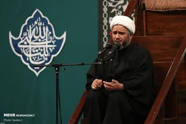 عزاداری شام شهادت حضرت فاطمه ‌زهرا (س) در حسینیه امام خمینی(ره)