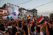 جشن پیروزی بشار اسد در لاذقیه/گزارش تصویری