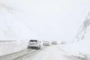 برف روبی جاده چهارطاق تکاب