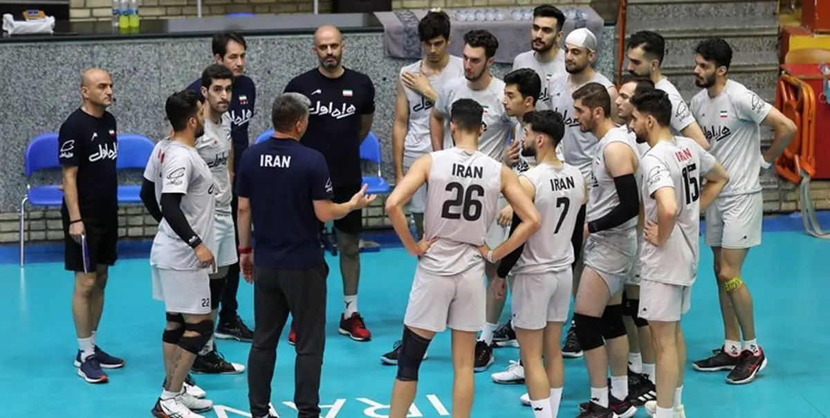 پیروزی تیم ملی والیبال ایران در اولین روز مسابقات