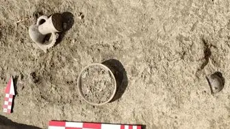 کشف آثاری از دوره عصرآهن در گورستان مرسین چال