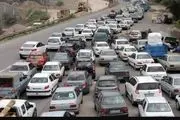 ترافیک سنگین در محورهای چالوس، هراز و آزادراه قزوین- رشت