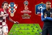 قصه جام جهانی به سر رسید/ ترکیب احتمالی کرواسی و فرانسه