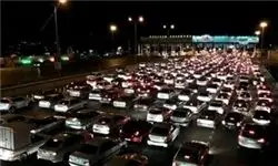 هشدار به مسافران /ترافیک سنگین در محور هراز