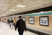 رویش شکوفه‌های زمستانی در ایستگاه‌های مترو 