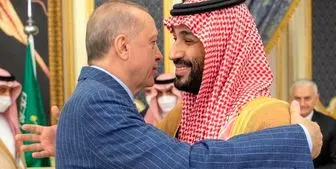 محور گفتگوی اردوغان با ولی‌عهد سعودی 