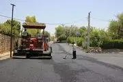 آسفالت مناطق بازار چشمه علی، انبار خوراکی و نفتک عملیاتی گردید

