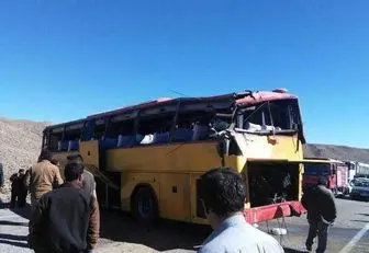 واژگونی مرگبار صبحگاهی اتوبوس در جاده کاشان
