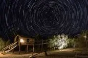 آسمان شب اقامتگاه کویری متین آباد؛ غوغای ستارگان در دل کویر