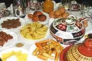 سفره افطار ناصرالدین شاه/ عکس