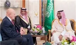 رئیس مرکز اطلاعات ملی آمریکا با وزیر دفاع عربستان دیدار کرد