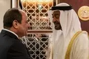 السیسی در سفر به امارات قرارداد ۲۰ میلیارد دلاری امضا کرد