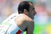 اجاقلو به فینال دوی ۱۰۰ متر نرسید 