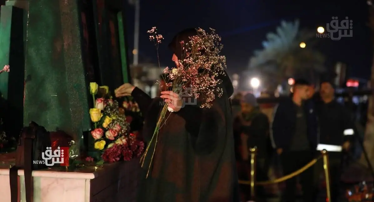 مراسم سالگرد شهادت فرماندهان پیروزی در فرودگاه بغداد/گزارش تصویری