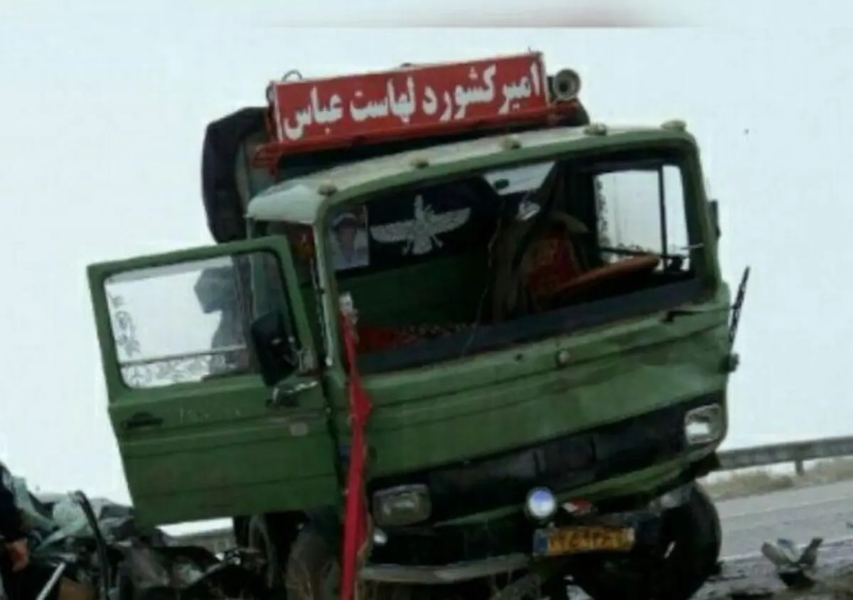 9 کشته و زخمی در تصادف مرگبار سه خودرو + تصاویر
