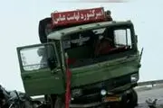 9 کشته و زخمی در تصادف مرگبار سه خودرو + تصاویر
