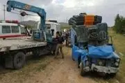 مرگ ۳ هموطن در تصادف مرگبار محور خمین به گلپایگان