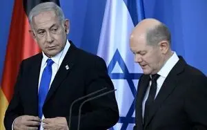 شولتس خطاب به نتانیاهو درباره ایران چه گفت؟