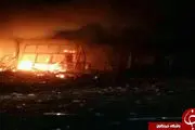 
فروشگاه زنجیره ای شهرستان سرباز در آتش سوخت+عکس
