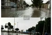 شبه سونامی ساعتی پیش بندر دیر استان بوشهر/ گزارش تصویری