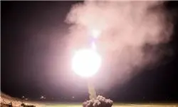شلیک موشک از ایران به دیرالزور سوریه/فیلم