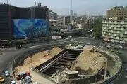 میدان ولیعصر در دهه ۵۰/ عکس