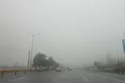 تهران در مه/ عکس