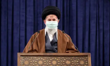 ارتباط تصویری رهبر معظم انقلاب با جمعی از مردم آذربایجان شرقی/گزارش تصویری