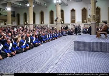دیدار کارگران با رهبر معظم انقلاب