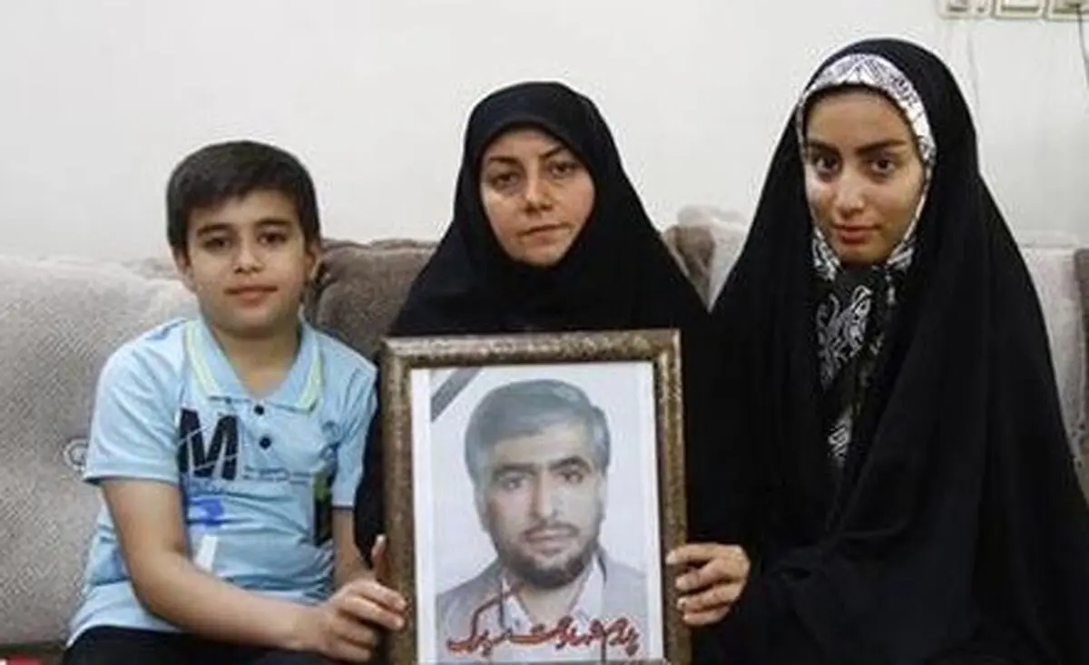 دل‌نوشته‌ی همسر شهید سعید انصاری+ عکس