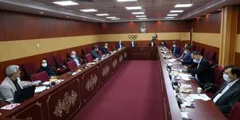 برگزاری نشست هیات اجرایی کمیته ملی المپیک