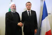 ارائه پیام «روحانی» به «مکرون» توسط «عراقچی»