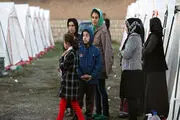 آرایشگاه زنانه در مناطق زلزله زده/ عکس