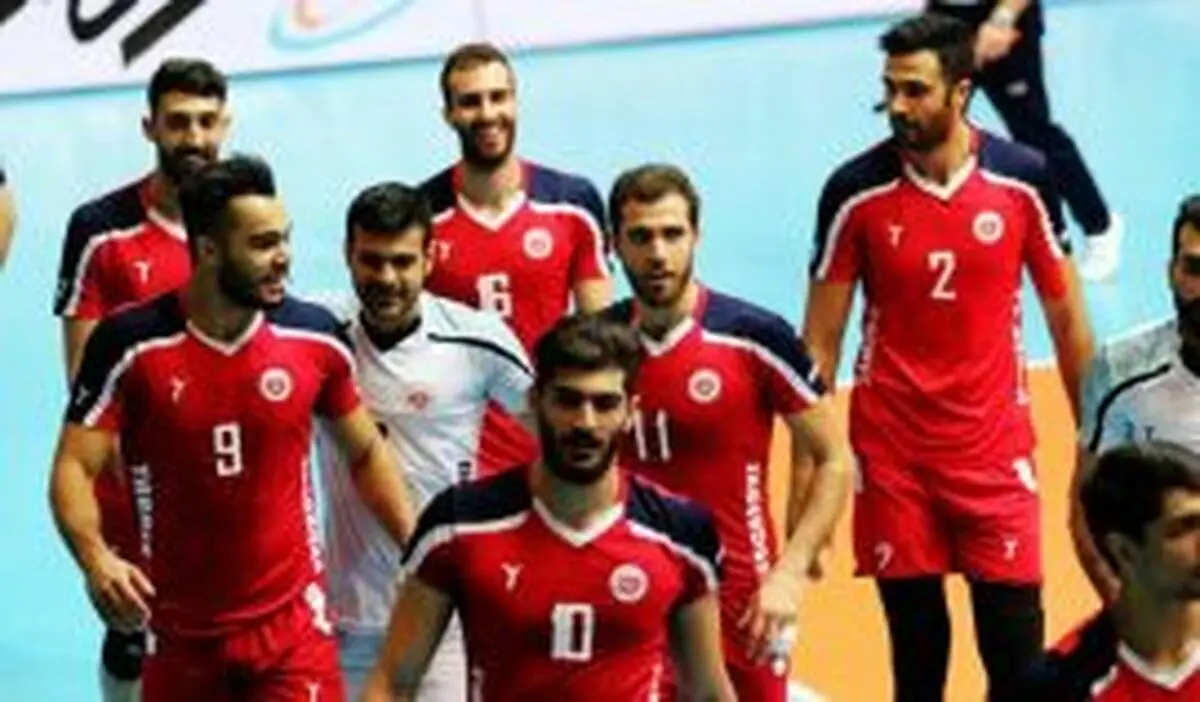 ورود ملی پوشان والیبال ایران به چین