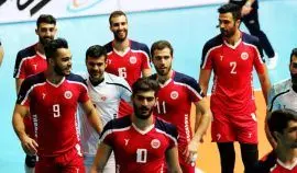ورود ملی پوشان والیبال ایران به چین