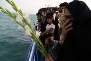 مراسم گلباران حادثه اسقاط ایرباس IR655برگزار شد