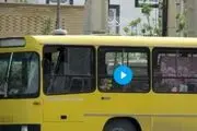 حمله اوباش به اتوبوس مسافربری+فیلم