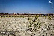 حال نزار بزرگ‌ترین رود فلات مرکزی ایران/ عکس