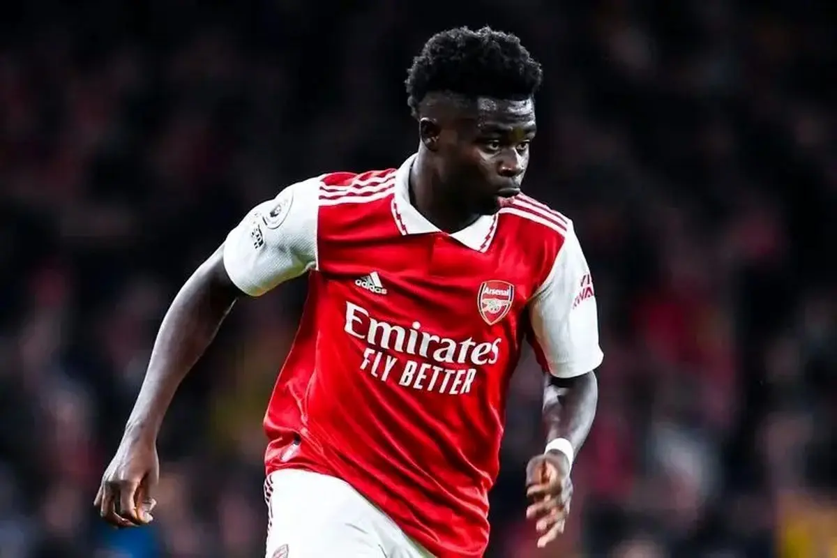 بیشترین دستمزد تاریخ آرسنال برای بوکایو ساکا