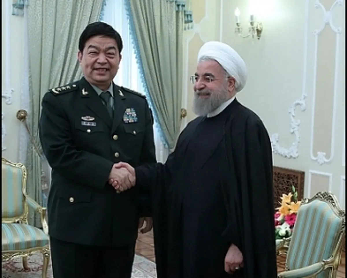 روحانی: تهران از تعمیق همکاری با پکن در همه زمینهها از جمله دفاعی استقبال می کند