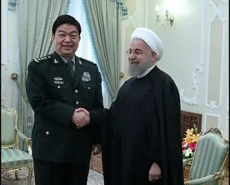 روحانی: تهران از تعمیق همکاری با پکن در همه زمینه‌ها از جمله دفاعی استقبال می کند