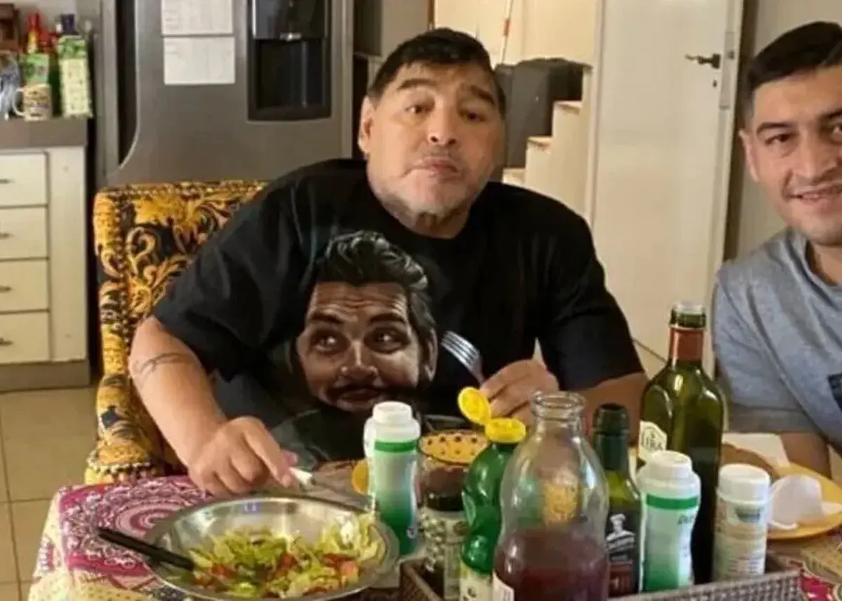 انتشار عکسی از روزهای پایانی زندگی مارادونا