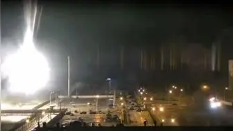 حمله توپخانه‌ای اوکراین به اطراف نیروگاه هسته‌ای زاپروژیا