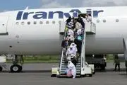 زمان اولین پرواز حجاج به سمت ایران