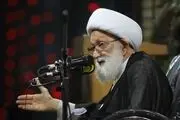 حضور شیخ عیسی قاسم در مراسم تشییع شهدای خدمت