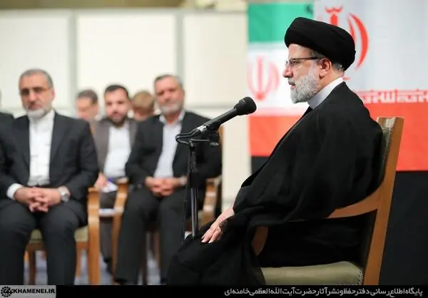 دیدار رئیس‌جمهور و اعضای هیئت دولت با رهبر معظم انقلاب/گزارش تصویری