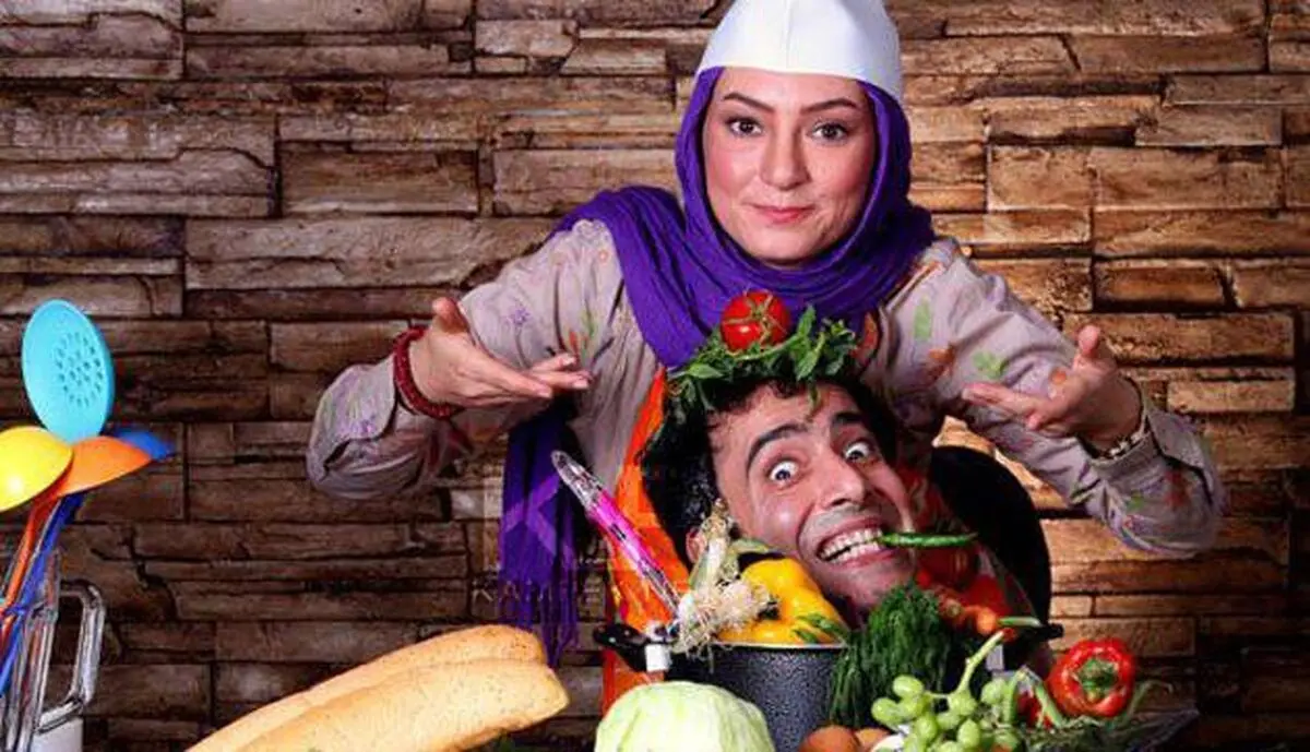 قابی زیبا از طبیعت گردی خانم و آقای بازیگر