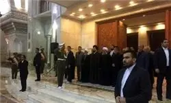 روحانی به مرقد امام رفت