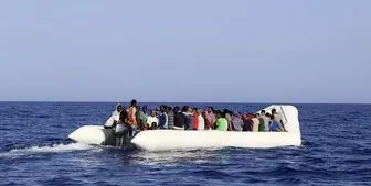 مفقود شدن ۱۳۰ نفر به دلیل غرق شدن قایق